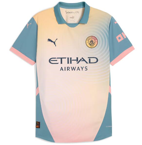 Manchester City 2024/25 Fourth Match Version Shirt Soccer Jersey