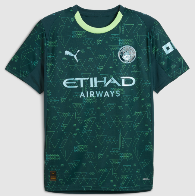 Manchester City 2025/26 Fourth Shirt Soccer Jersey