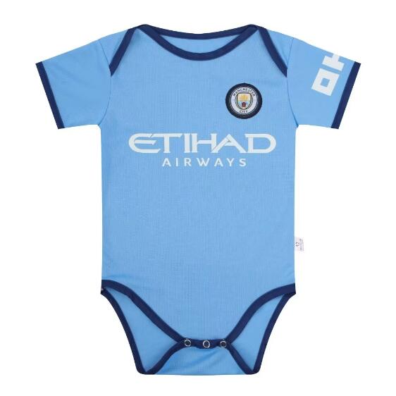 Manchester City 2024/25 Home Infant Baby Shirt Soccer Jersey Minikit