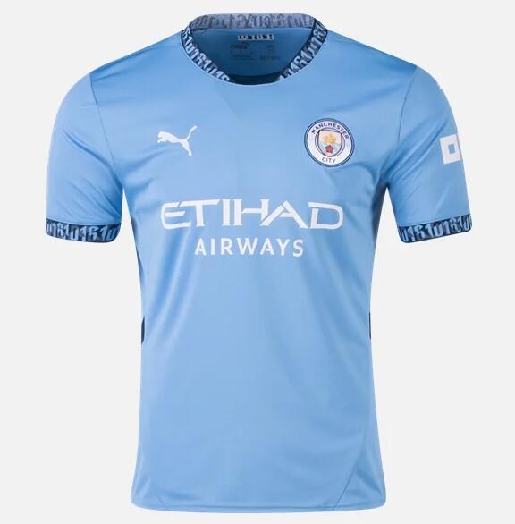 Manchester City 2024/25 Home Shirt Soccer Jersey