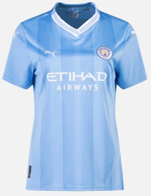 Manchester City 2023/24 Home Women Shirt Soccer Jersey