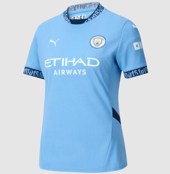 Manchester City 2024/25 Home Women Shirt Soccer Jersey