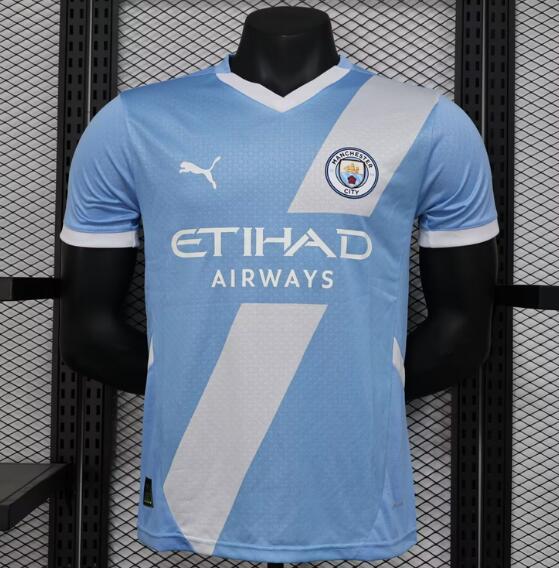 Manchester City 2024/25 Special Blue Match Version Shirt Soccer Jersey
