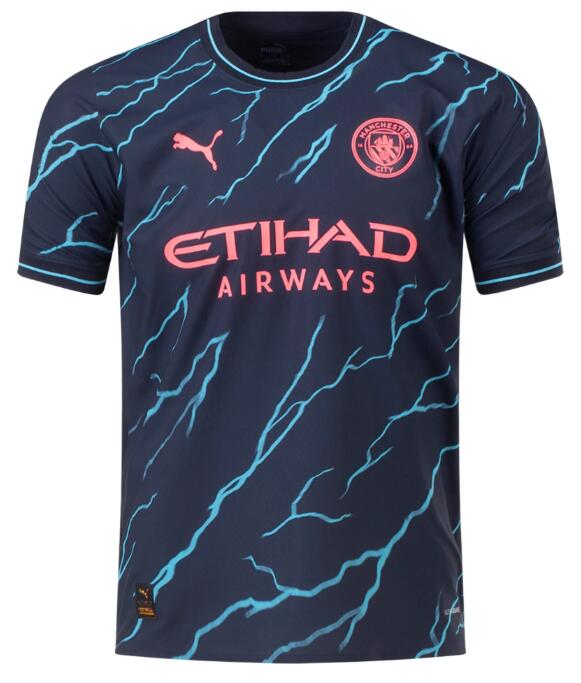 Manchester City 2023/24 Third Match Version Shirt Soccer Jersey