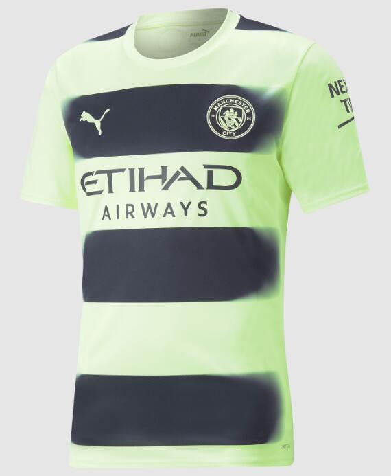 Manchester City 2022/23 Third Shirt Soccer Jersey