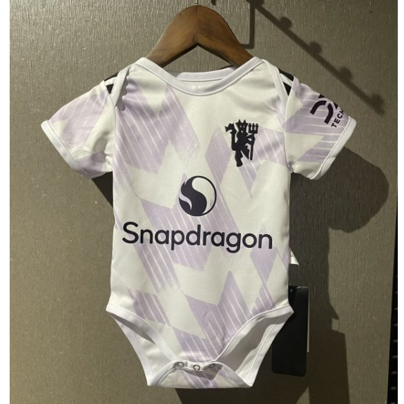 Manchester United 2025/26 Away Infant Baby Shirt Soccer Jersey Minikit