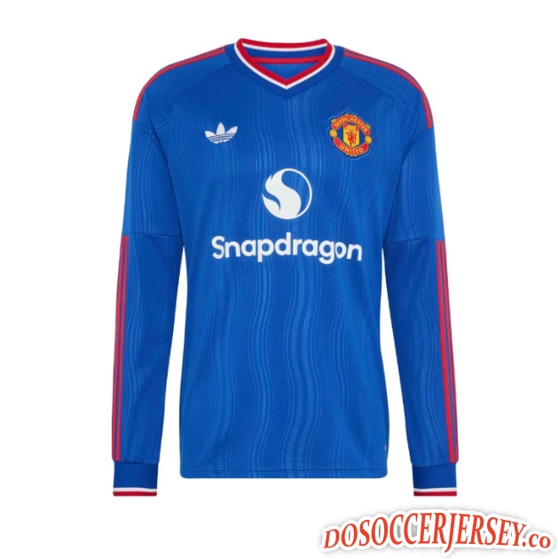 Manchester United 2026/27 Away Long Sleeved Shirt Soccer Jersey