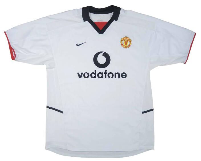 Manchester United 2002/03 Away Retro Shirt Soccer Jersey