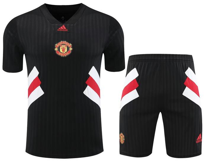 Manchester United 2023/24 Special Black Uniforms (Shirt+Shorts)