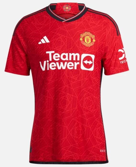 Manchester United 2023/24 Home Match Version Shirt Soccer Jersey