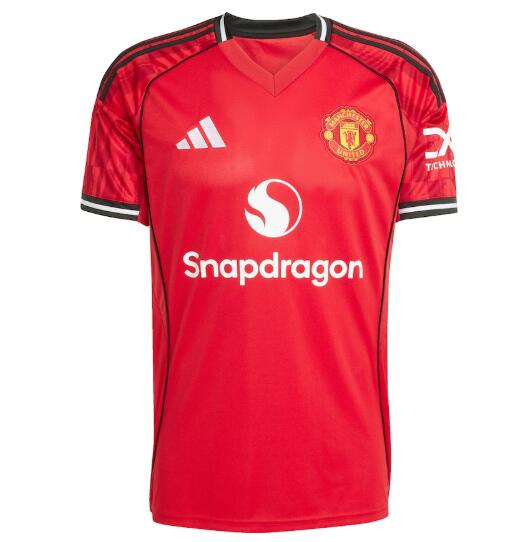 Manchester United 2025/26 Home Shirt Soccer Jersey