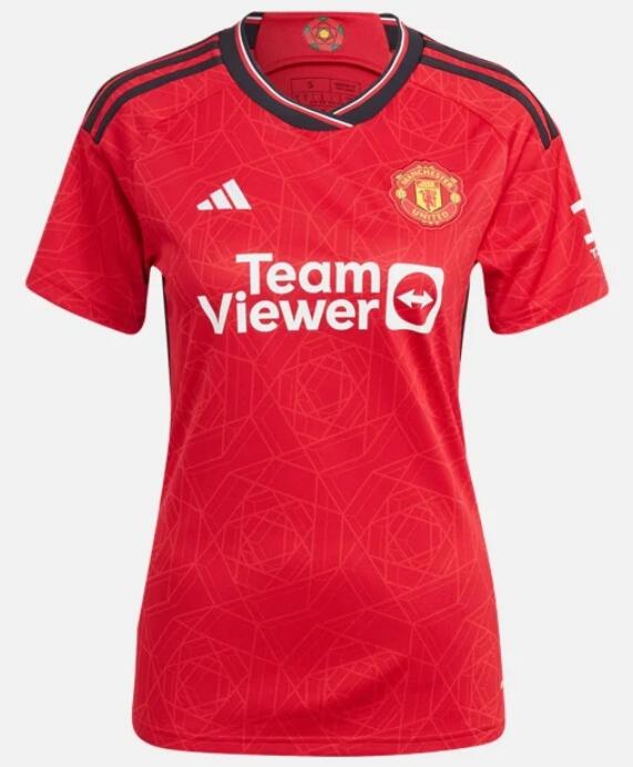 Manchester United 2023/24 Home Women Shirt Soccer Jersey