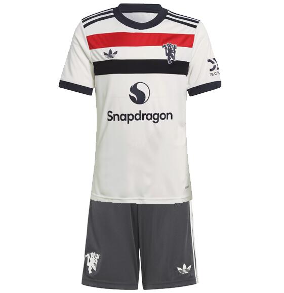 Manchester United 2024/25 Third Kids Soccer Kit Children Shirt and Shorts