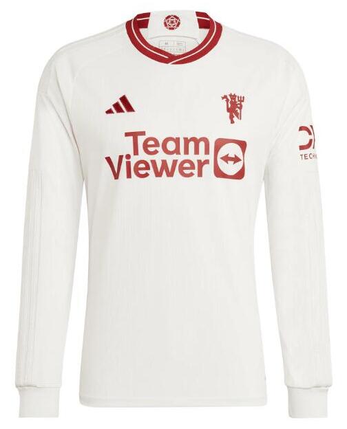 Manchester United 2023/24 Third Long Sleeved Shirt Soccer Jersey
