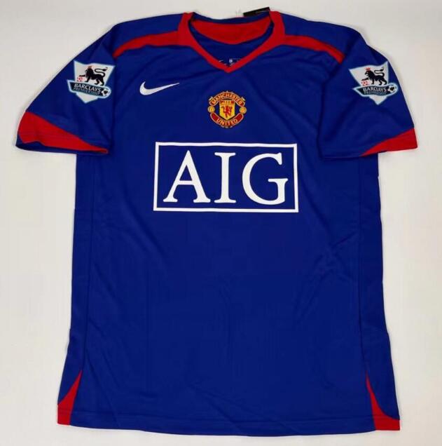 Manchester United 2006/07 Third Retro Shirt Soccer Jersey