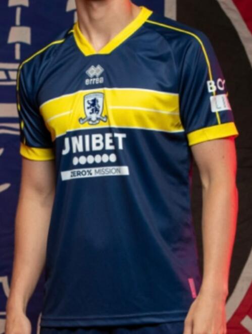 Middlesbrough 2023/24 Away Shirt Soccer Jersey
