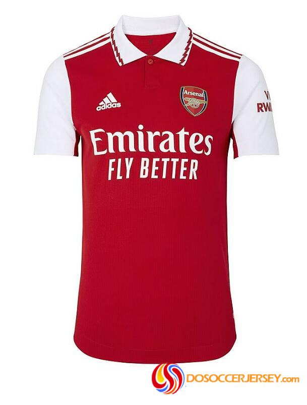 Arsenal 2022/23 Home Match Version Shirt Soccer Jersey