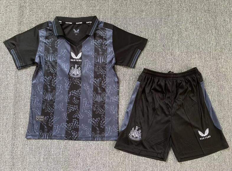 Newcastle United 2022/23 130 Years ANNIVERSARY Kids Soccer Jersey Kit Children Shirt and Shorts