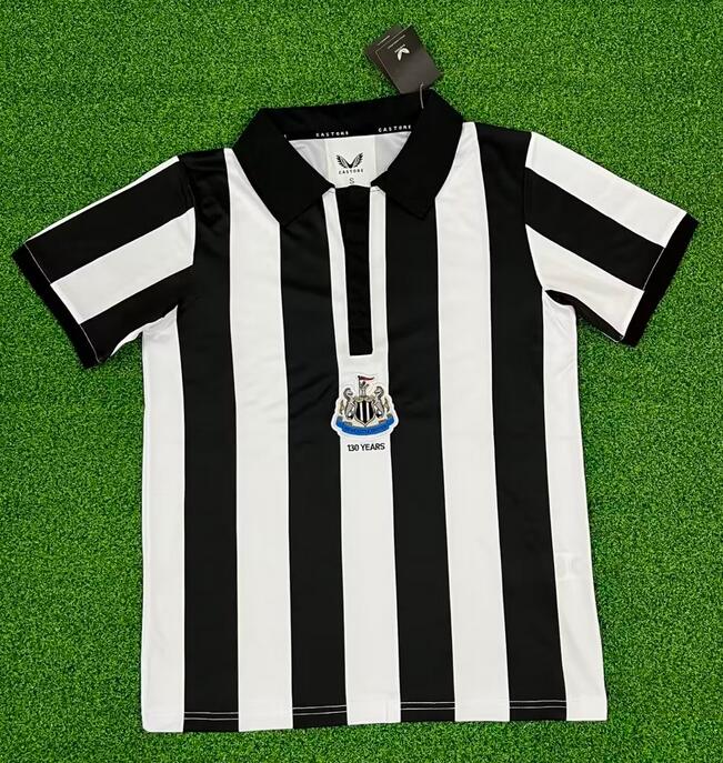 Newcastle United 2022/23 Black White 130 Years ANNIVERSARY Shirt Soccer Jersey