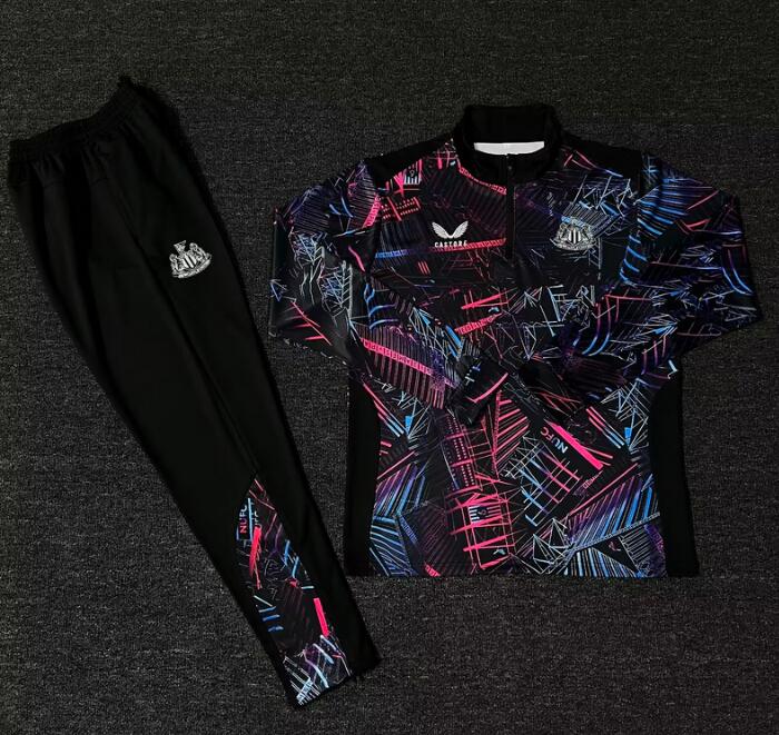 Newcastle United 2023/24 Black Training Suit (Sweatshirt+Trouser)