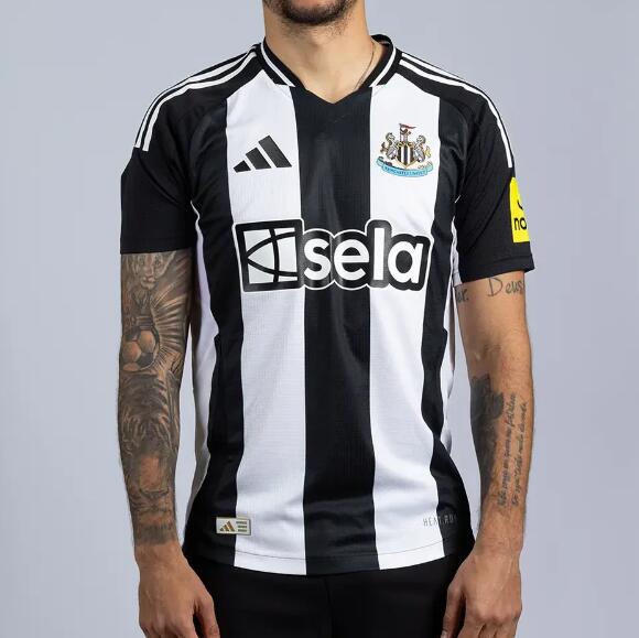 Newcastle United 2024/25 Home Match Version Shirt Soccer Jersey