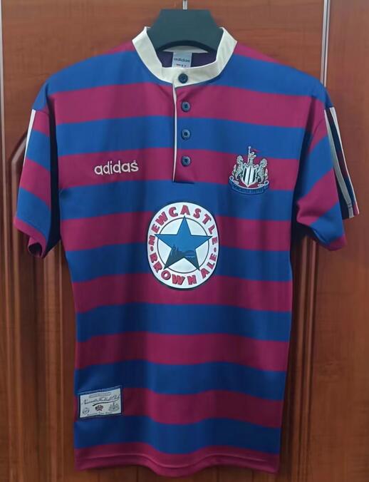 Newcastle United 1995/96 Home Retro Shirt Soccer Jersey
