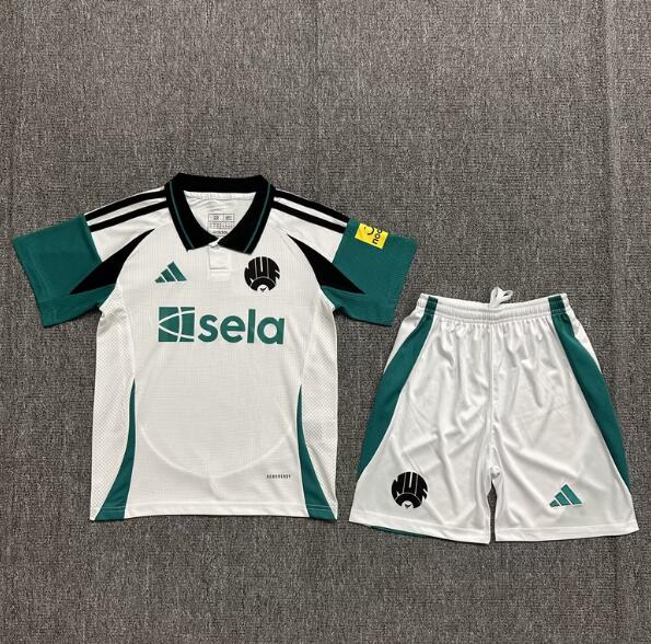 Newcastle United 2024/25 Third Kids Soccer Kit Children Shirt and Shorts