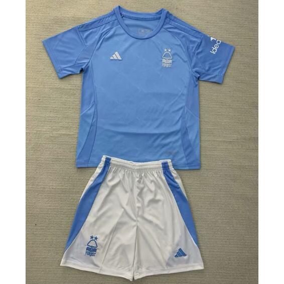 Nottingham Forest 2024/25 Third Kids Soccer Kit Children Shirt + Shorts