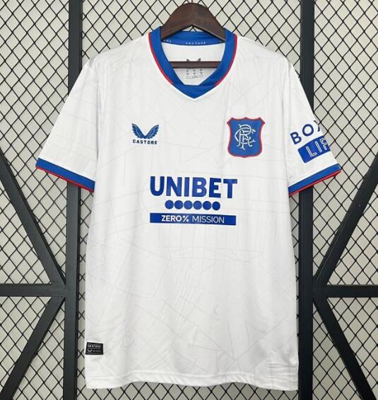 Glasgow Rangers 2024/25 Away Shirt Soccer Jersey