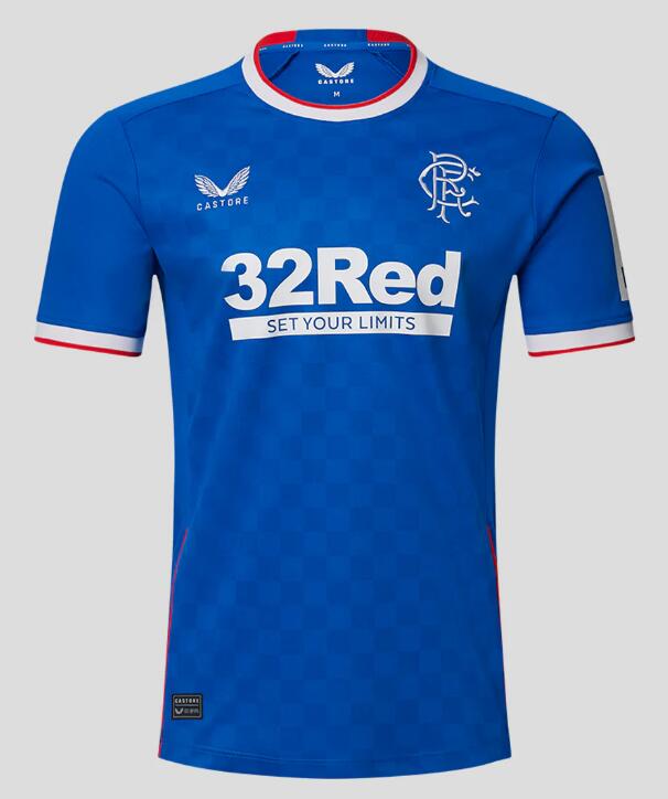 Glasgow Rangers 2022/23 Home Shirt Soccer Jersey