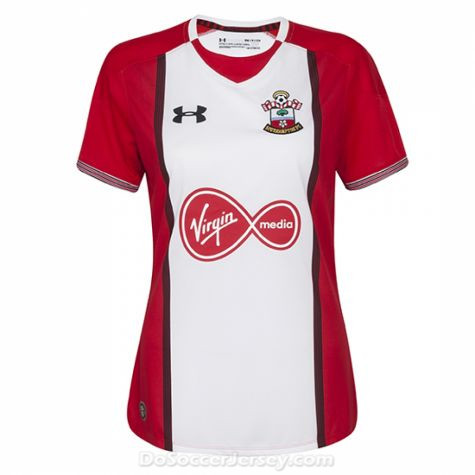 Southampton 2017/18 Home Women's Shirt Soccer Jersey