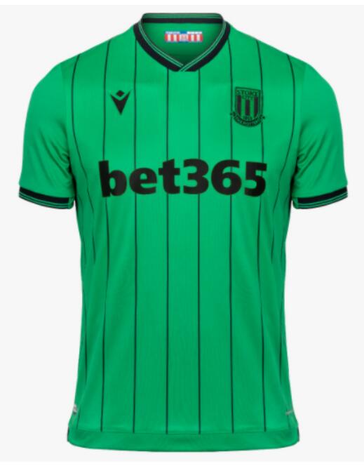 Stoke City 2021/22 Away Shirt Soccer Jersey