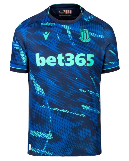 Stoke City 2023/24 Away Shirt Soccer Jersey