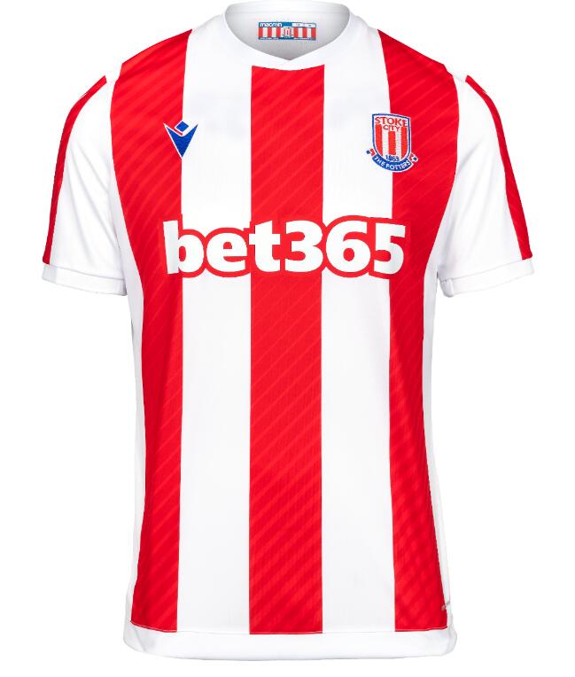 Stoke City 2021/22 Home Shirt Soccer Jersey