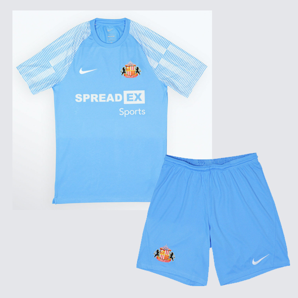 Sunderland 2022/23 Away Kids Soccer Jersey Kit Children Shirt and Shorts