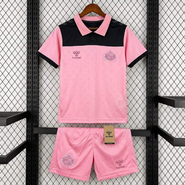 Sunderland 2026/27 Away Kids Soccer Kit Children Shirt and Shorts