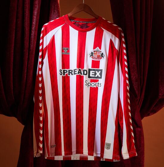 Sunderland 2024/25 Home Long Sleeved Shirt Soccer Jersey