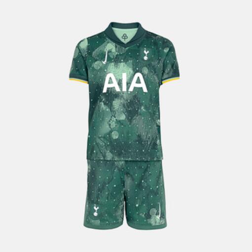 Tottenham Hotspur 2024/25 Third Kids Soccer Kit Children Shirt and Shorts