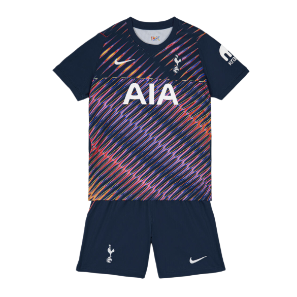 Tottenham Hotspur 2026/27 Away Kids Soccer Kit Children Shirt and Shorts