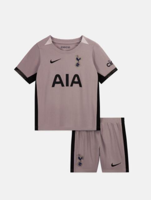 Tottenham Hotspur 2023/24 Third Kids Soccer Kit Children Shirt and Shorts
