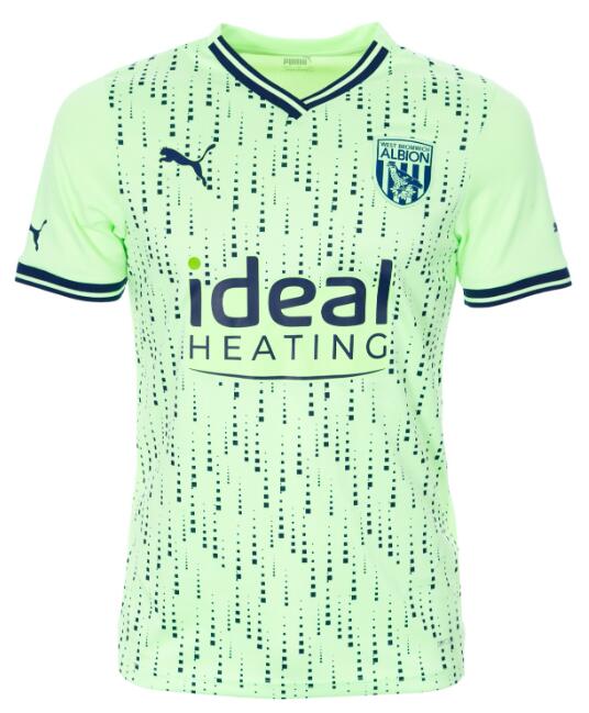 West Bromwich Albion 2023/24 Away Shirt Soccer Jersey