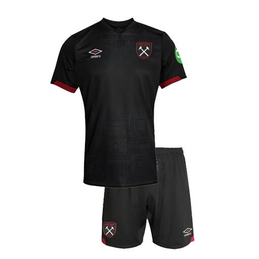 West Ham United 2024/25 Away Kids Soccer Kit Children Shirt + Shorts