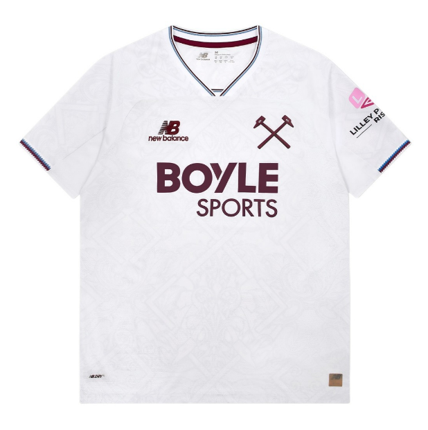 West Ham United 2026/27 Away Match Version Shirt Soccer Jersey