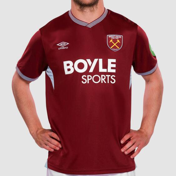 West Ham United 2025/26 Home Shirt Soccer Jersey