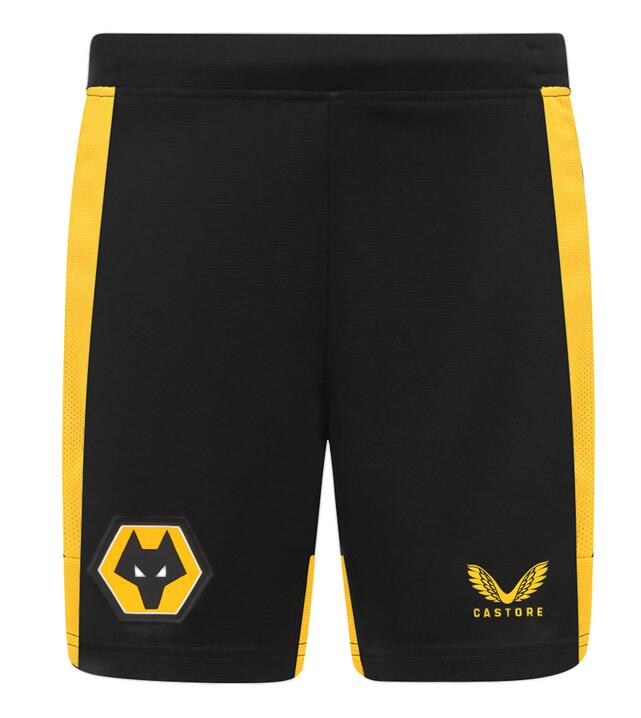 Wolverhampton Wanderers 2022/23 Home Soccer Shorts