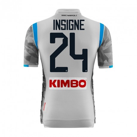 Napoli 2018/19 INSIGNE 24 Third Shirt Soccer Jersey