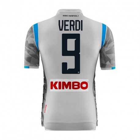 Napoli 2018/19 VERDI 9 Third Shirt Soccer Jersey
