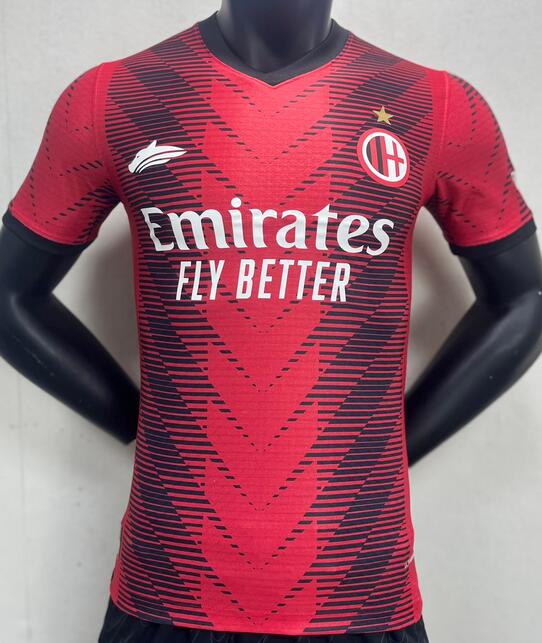 AC Milan 2023/24 Home Concept Version Match Version Shirt Soccer Jersey