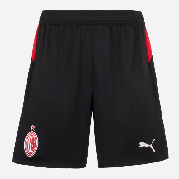 AC Milan 2025/26 Home Soccer Shorts