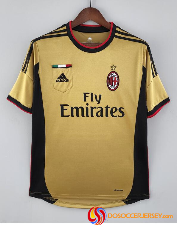 AC Milan 2013/14 Third Retro Shirt Soccer Jersey